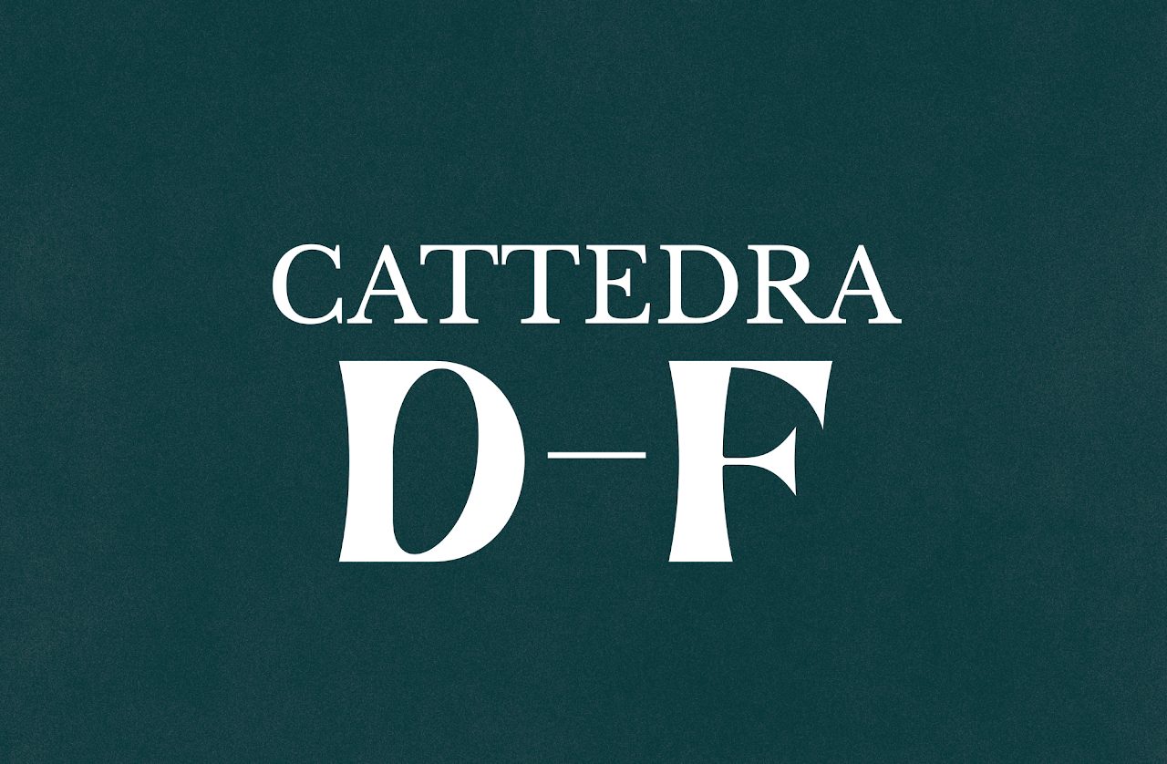 Cattedra D-F