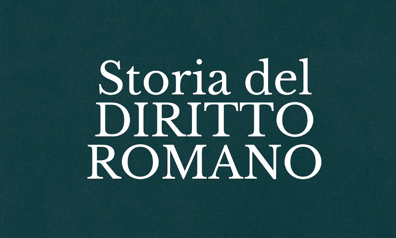 Storia del diritto romano