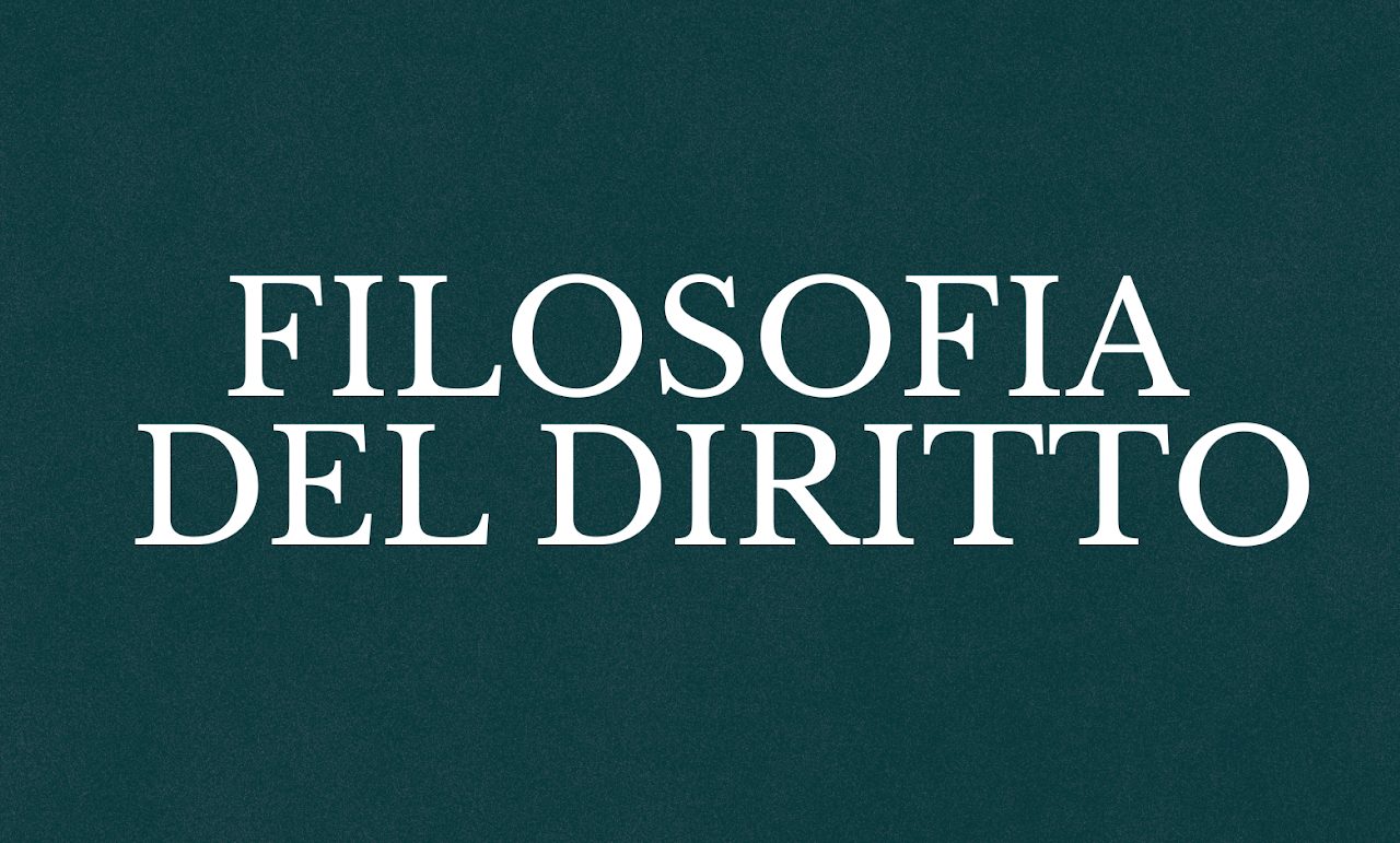Filosofia del diritto