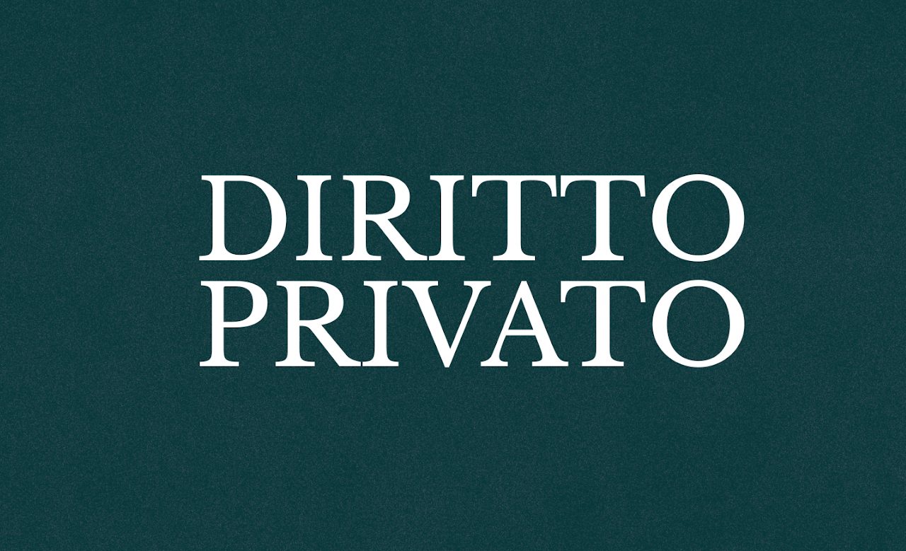 Istituzioni di diritto privato